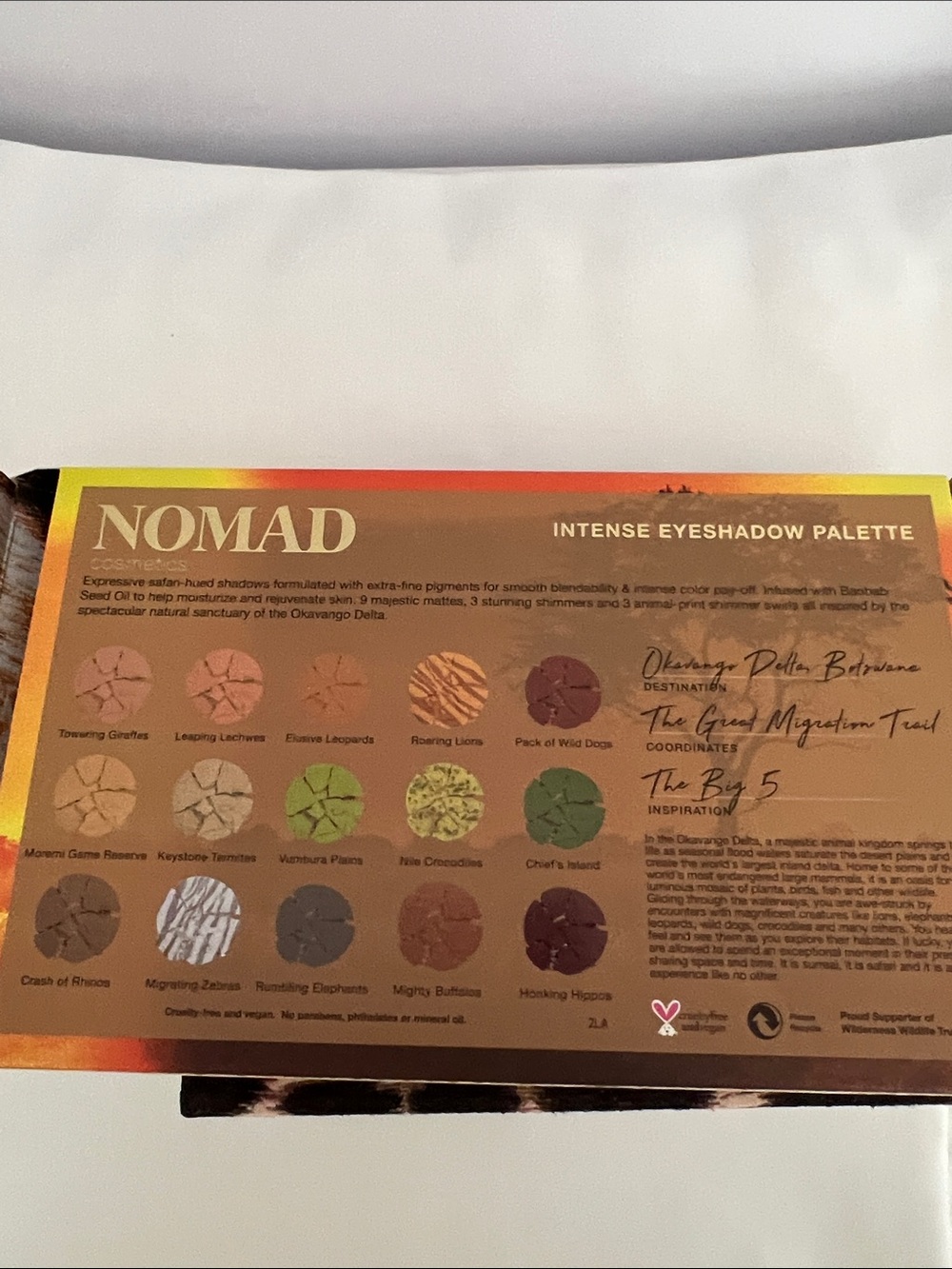 Nomad Okavango Safari Eyeshadow Palette - Picture 7 of 7